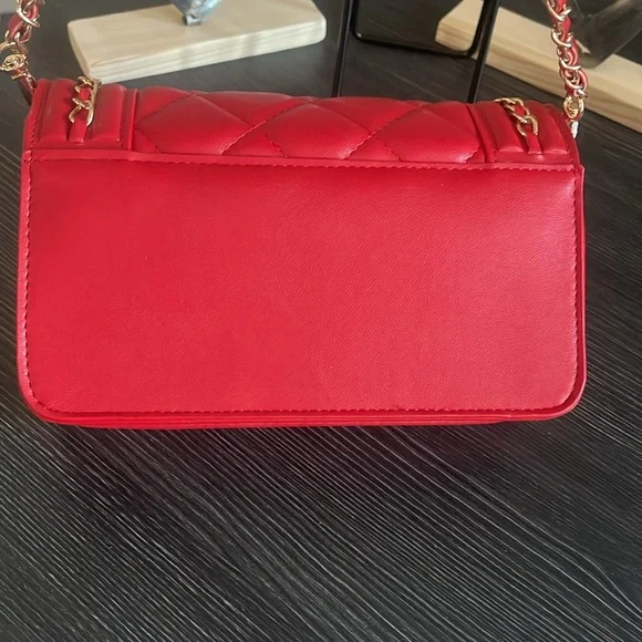Valentino Orlandi Red Crossbody/Clutch - Picture 6 of 10